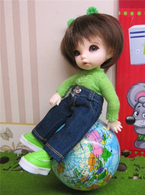 Свитерок для Майки — Одежда и обувь для кукол BJD (БЖД): 1/3 (фото 5)