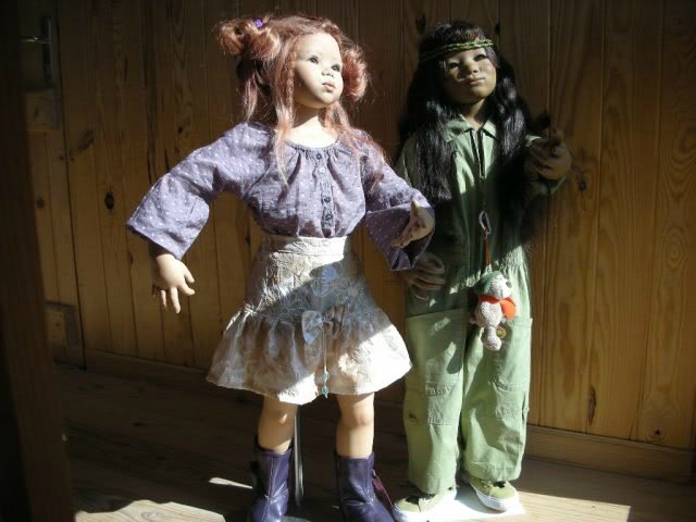 TIPPI - краса... русая коса, русалка из серии Atlantis от Annete Himstedt