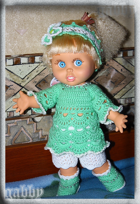 "Нежная мята" для малышки Ксюшеньки (фото 7)