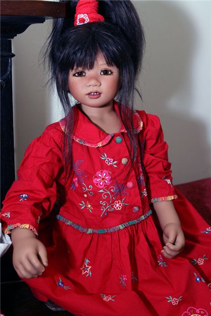 SETINA - шалунья и красавица от Annete Himstedt, коллекция 2008 года