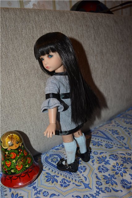 Как Татьяна и Ева примеряют новые платья. Iplehouse BJD Elin (фото 6)