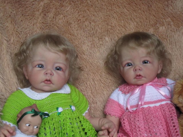 Кариша и Мариша. Куклы реборн из Каморки папы Карло