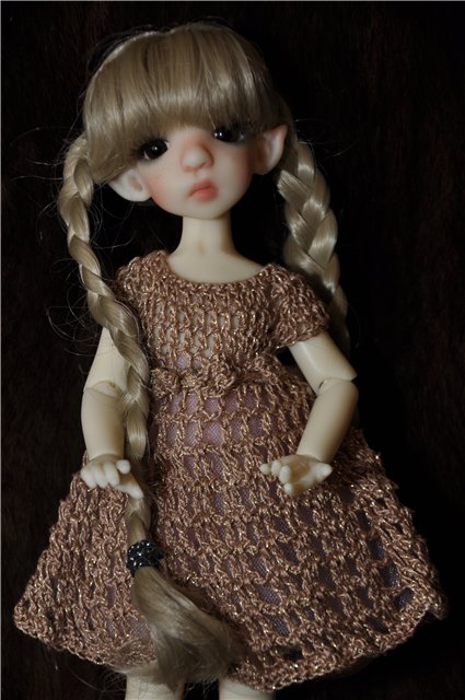 Корица (KW Cinnamon Elf in Fair Skin) - прибавление в нашем семействе кукол от Kaye Wiggs (фото 7)