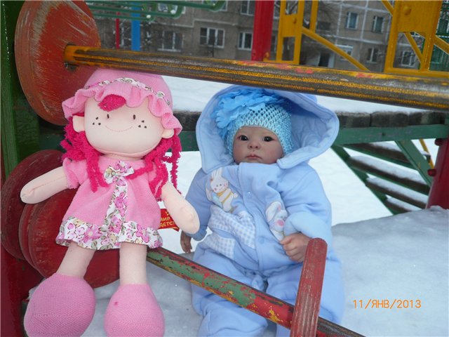 Кукла реборн Оленька. Мамина малышка (фото 4)