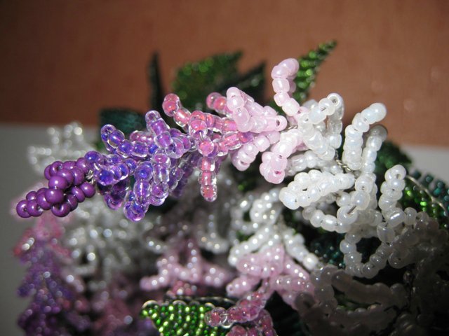 Цветы из бисера — Другие хобби и увлечения: сад (фото 9)