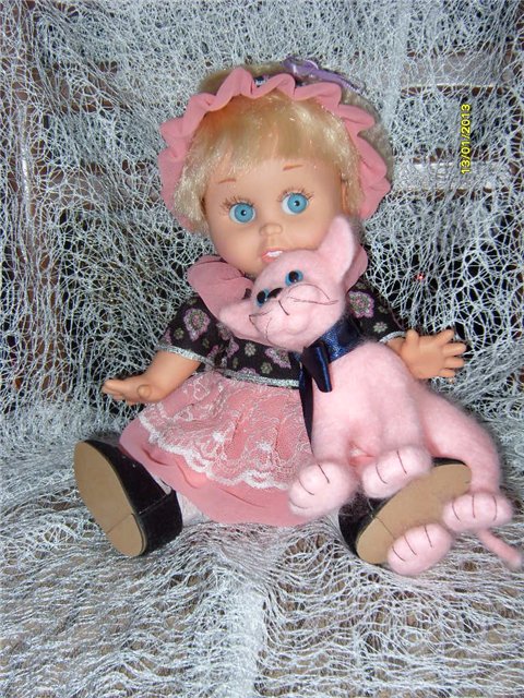 Малышка Синтия от Galoob Baby Face Doll и её друзья (фото 2)