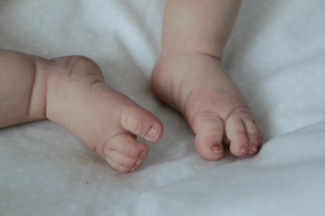 Белокурый ангел - Ребекка 2. Куклы реборн Виктории Вишни (фото 4)