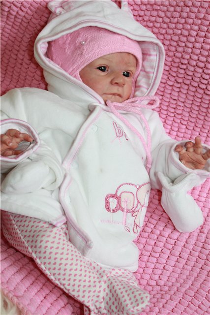 Кукла реборн Рози, маленький комочек счастья (фото 7)