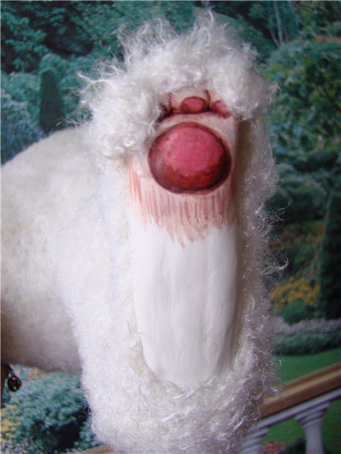 Белый кролик по мотивам рассказа об Алисе. Авторская кукла Кондрашовой Ирины (фото 10)