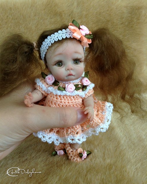 Лилюша. Авторская кукла Анны Добряковой