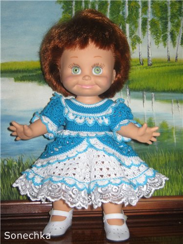 Кружева, кружева, кружева... Нарядные платья для фэйсинок, Galoob Baby Face (фото 3)