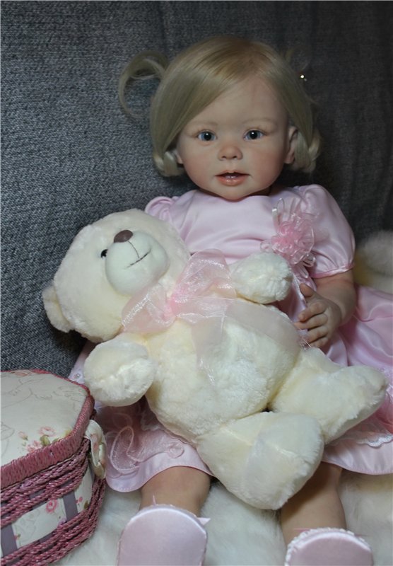 Золотая Злата. Кукла реборн Анастасии Гангало (фото 6)