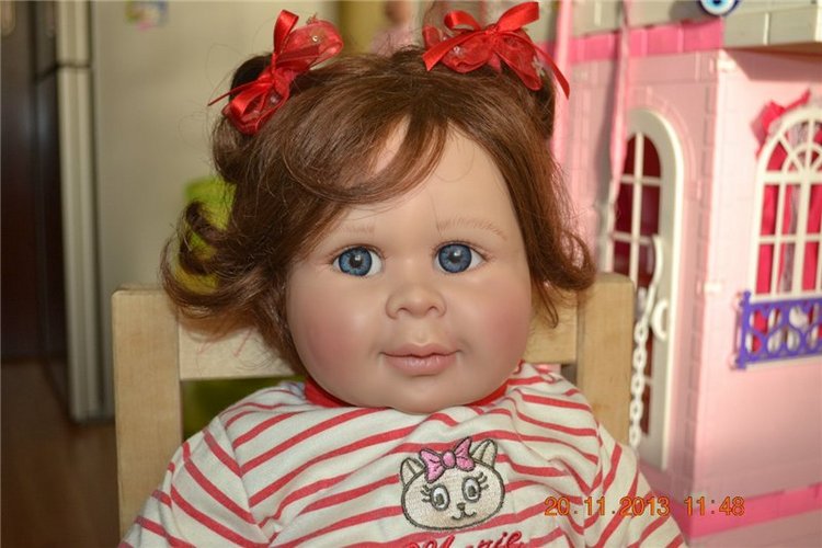 Кофе с молоком или детский сад прибыл. Коллекционные куклы Laura Tuzio Ross и Monika Gerdes (фото 5)