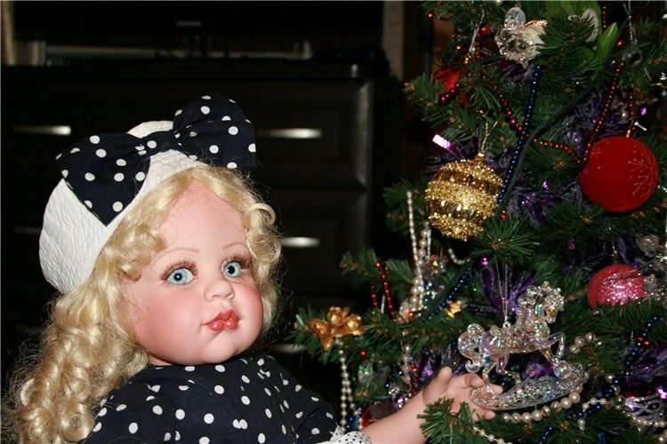 С Новым Годом 2014! Наш третий Новый Год на Бейбиках и моя коллекция кукол