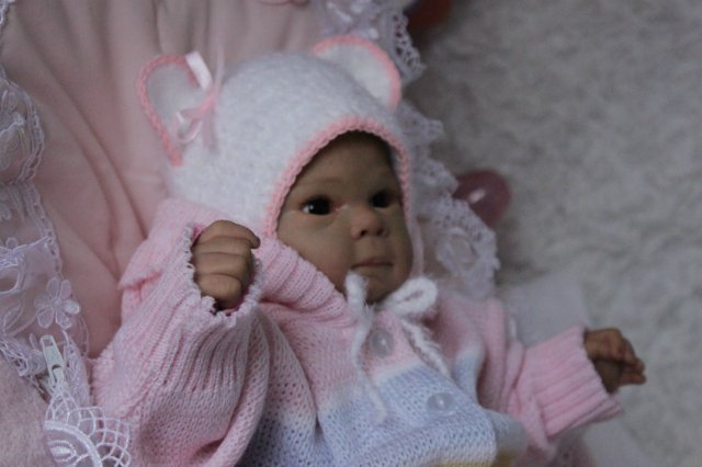 Мышонок Ульяша 3... Куколка реборн Виктории Вишни