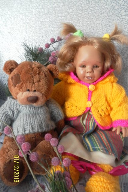 Мои характерные детки готовятся к новому году