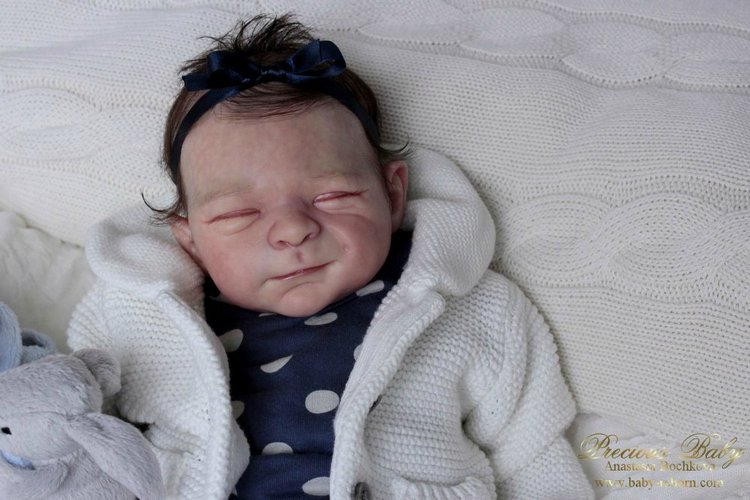 Первая улыбка... Кукла реборн Анастасии Бочковой