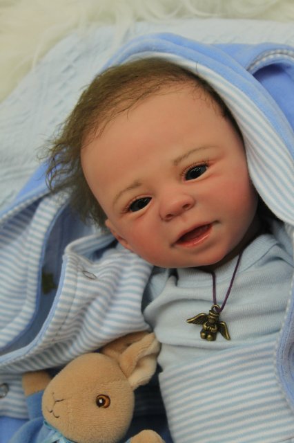 Мальчишечка Улыбашечка:)куклёныш Элины Кудрявцевой