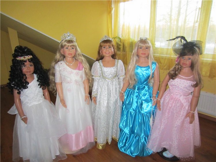 Просто так - моя коллекция кукол Моники Левениг