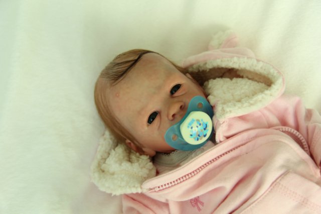 Крошка Мэгги. Кукла реборн Саутер Антонины