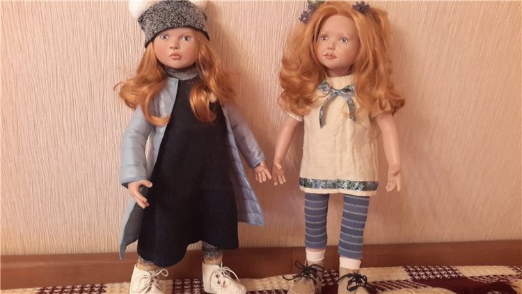 И снова Zwergnase junior dolls, Judi и Tania