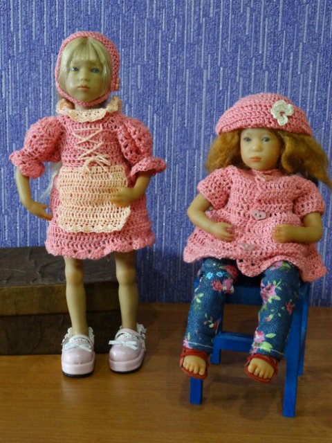 Новые нарядики и новые игры моих Химочек