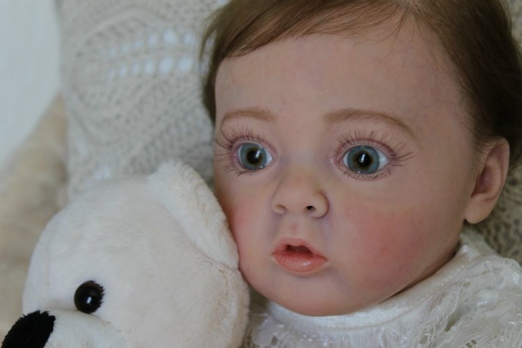 Маленькая Миланочка! Кукла реборн Шепелевой Людмилы (фото 7)