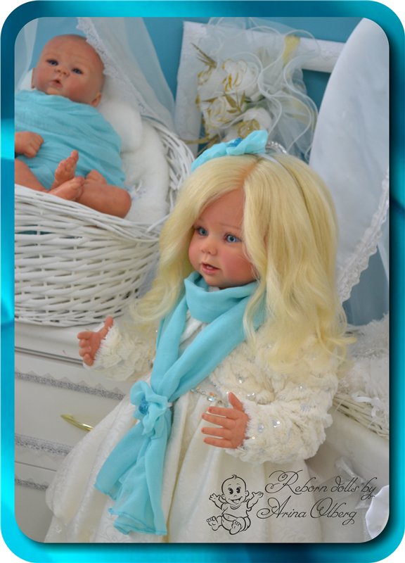 Моя бирюзовая ВАСИЛИСкА (молд Bonnie by Linda Murray) (фото 7)