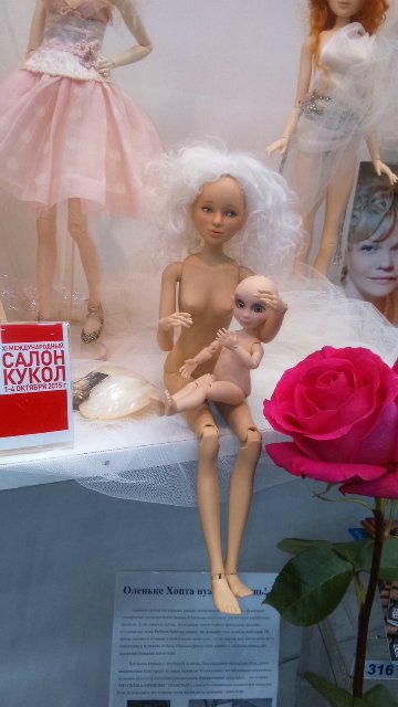 Ещё картинки с выставки... XI Международный Салон кукол на Тишинке в Москве 2015. Фото