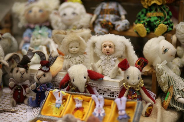 Великолепие выставки "Искусство Куклы" 11 декабря 2015 г