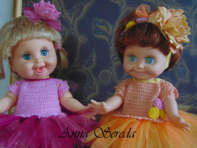 Платьица для Фейсинок — Одежда и обувь для кукол своими руками: фото