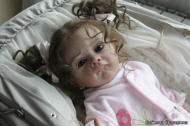 Кукла реборн Frida от Karola Wegerich в моём исполнении