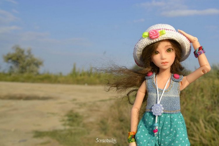 Софи на рыбалке. Харука Obitsu, Azone XS (фото 6)