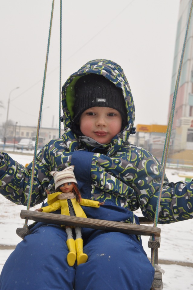 Первый снег — ООАК Monster High и Ever After High: репейнт