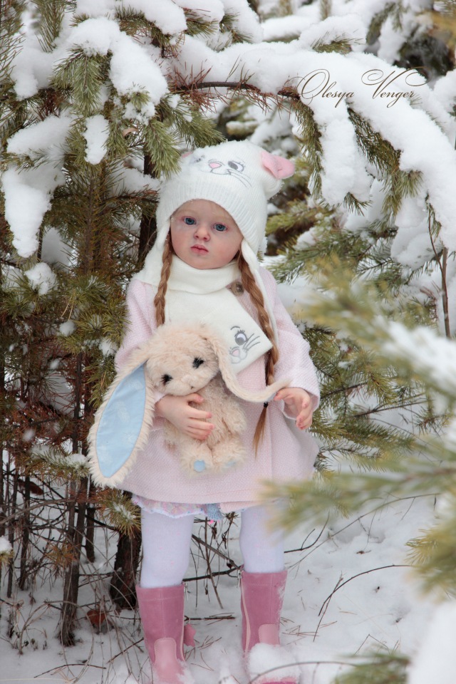Любите ли вы Зиму так, как люблю ее я? Нэлли, кукла реборн Олеси Венгер (фото 2)