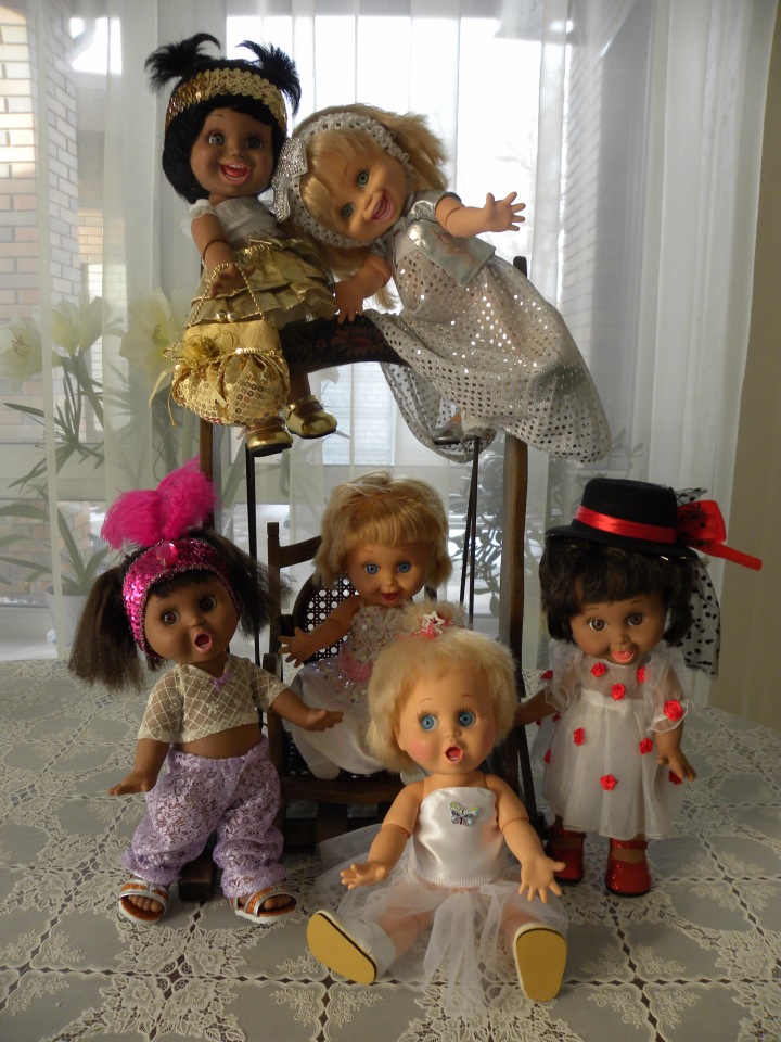 Продолжение — Куклы Galoob Baby Face (Фейсинки): винтаж 90