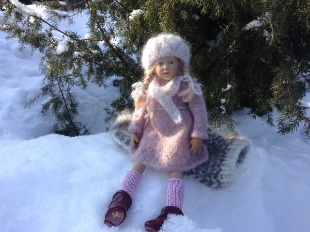 Зимняя фотосессия Сири. Siri mini club A. Himstedt