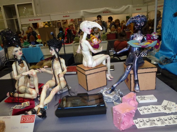 Весенний Бал Кукол на Тишинке: Куклы