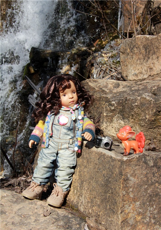 Приключения Адель на водопаде, продолжение. Джульетта от Sylvia Natterer