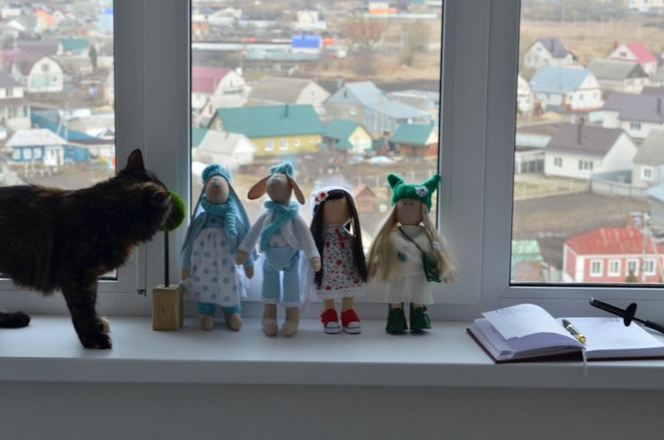 Большой румбокс с аксессуарами (фотозона 7в1) для кукол от 25 см