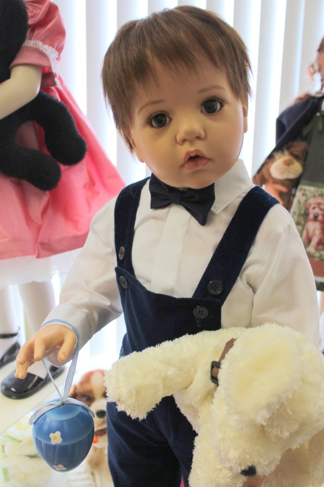 Пасхальная встреча в магазине кукол Гюнзел. Новая коллекция из резин 2017. Mila i Robin (фото 3)