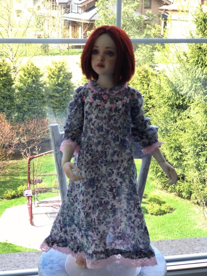 Вот мой новый мейк ап Dollshe Rosa