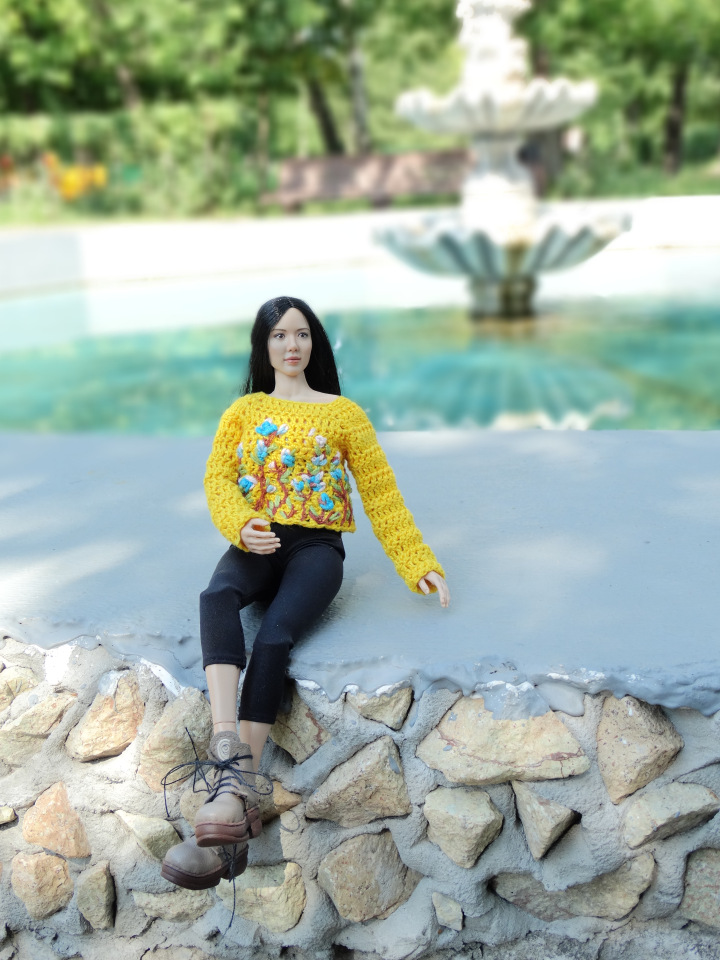 Прекрасная Джунг. Шарнирная кукла от VERYCOOL