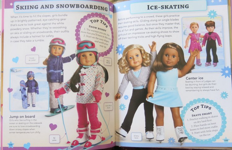 Снова American Girl: mini-девочки. update: Character Encyclopedia, избранные страницы