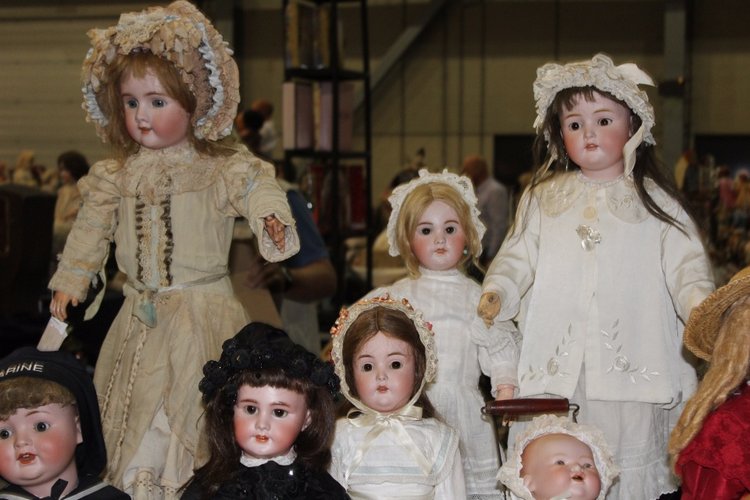 Выставка мишек, кукол и кукольной миниатюры в Голландии 2017 - часть третья