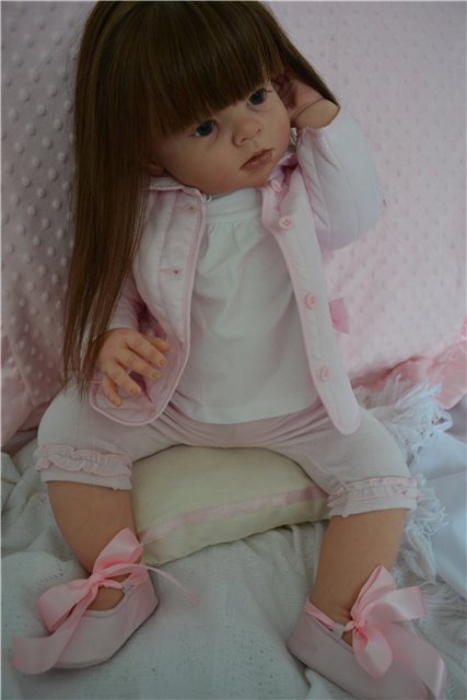 Годовалая девочка реборн Даниэлла от Ирины Свитиной (фото 6)