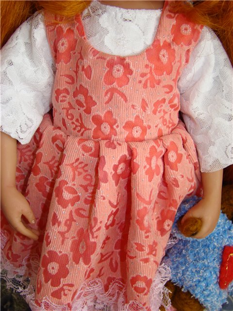 Эмма - рыжее чудо. Авторская кукла Кондрашовой Ирины