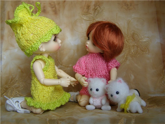 Чем может понравиться выставка маленьким девочкам, или наши подарочки