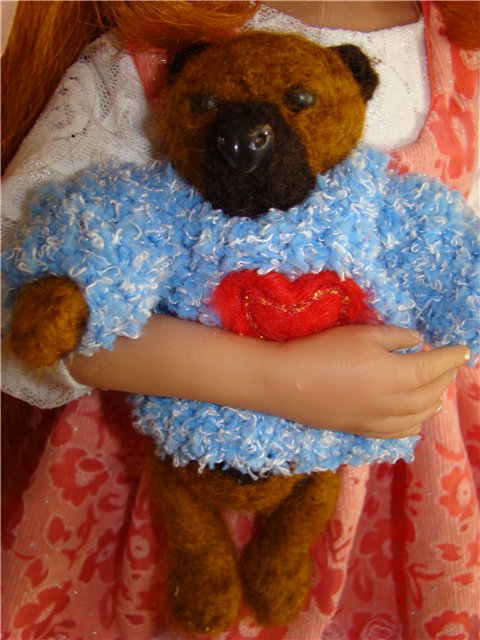 Эмма - рыжее чудо. Авторская кукла Кондрашовой Ирины