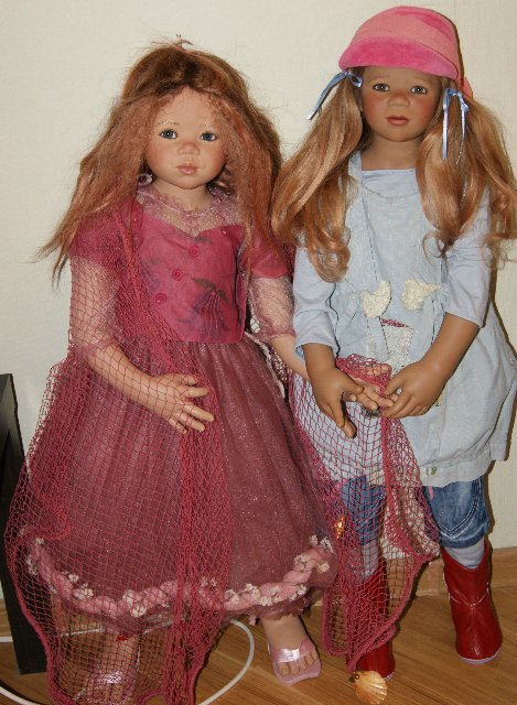 TIPPI - краса... русая коса, русалка из серии Atlantis от Annete Himstedt